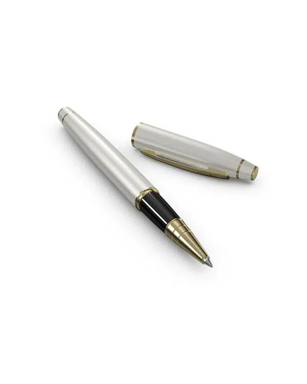 Scrikss Noble 35 Roller Kalem Beyaz Altın Scrikss Noble 35 Roller Kalem Beyaz Altın