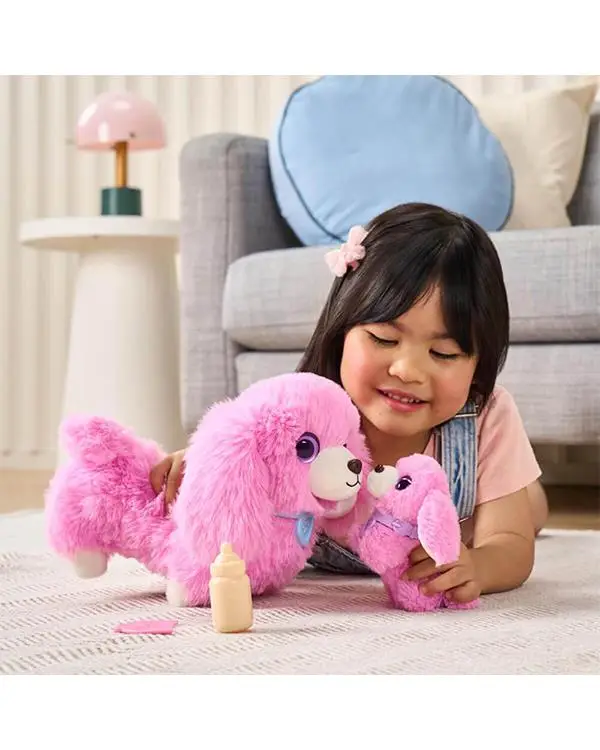 Scruff A Luvs Anne ve Yavrusu Pelüş Köpek Ailesi Pembe Scruff A Luvs Anne ve Yavrusu Pelüş Köpek Ailesi Pembe