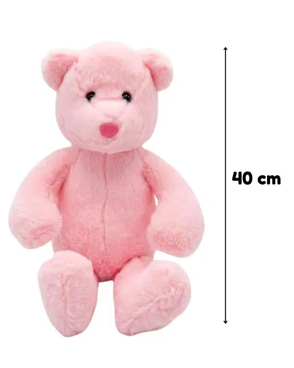 Selay Toys Pelüş Nordik Pembe Ayıcık 40 cm 1109 Selay Toys Pelüş Nordik Pembe Ayıcık 40 cm 1109