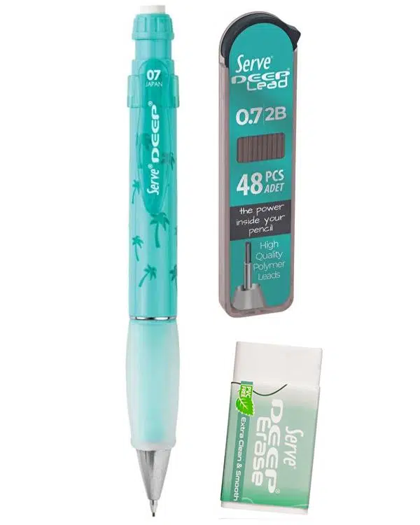 Serve Deep Doğa Temalı Mekanik Versatil 3 lü Set Nane Yeşili Palmiye Serve Deep Doğa Temalı Mekanik Versatil 3 lü Set Nane Yeşili Palmiye