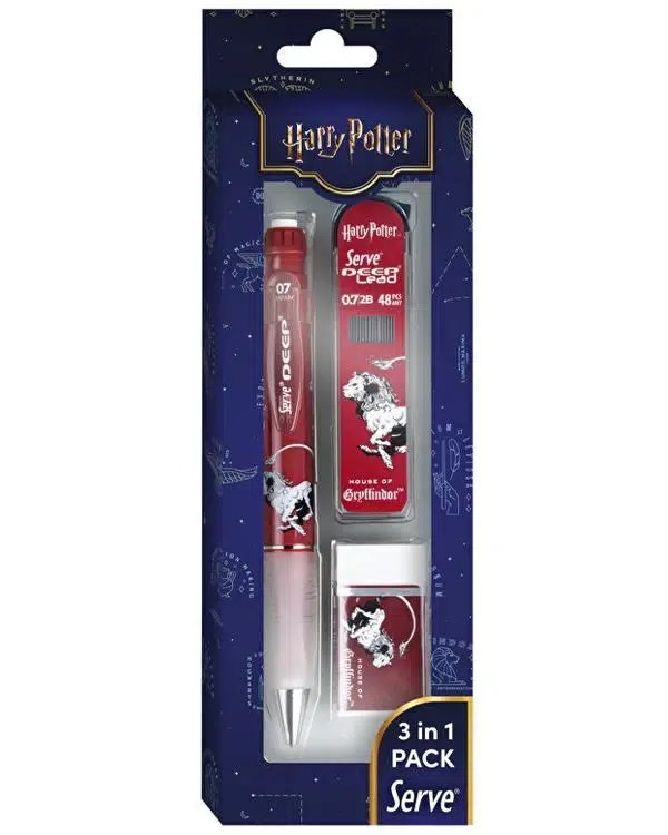 Serve Deep Harry Potter Gryffindor 3 lü Set