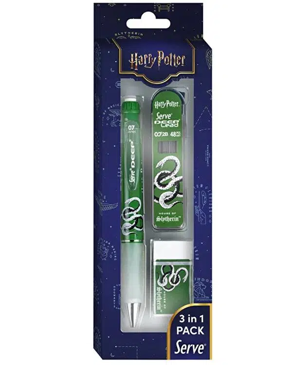 Serve Deep Harry Potter Slytherin 3 lü Set