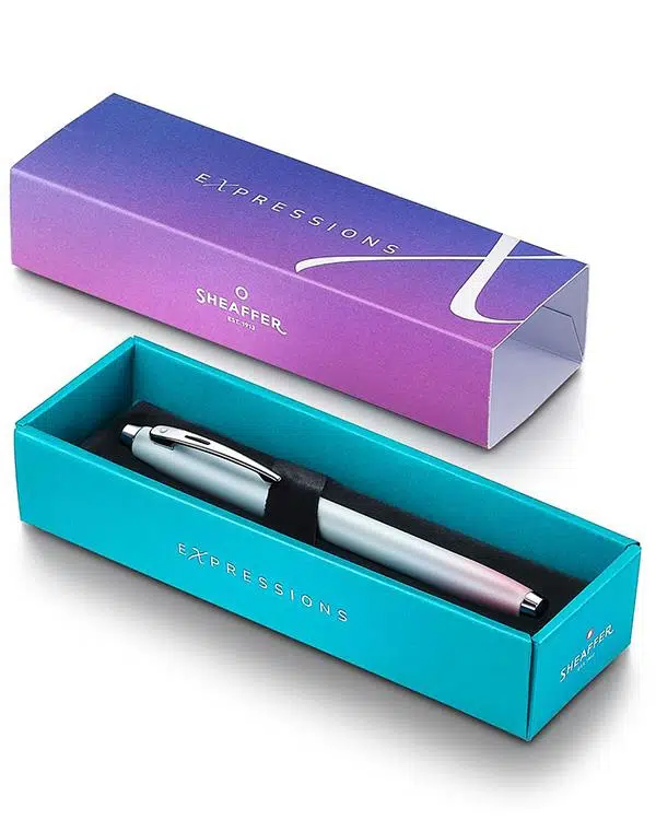 Sheaffer Roller Kalem Expression Sedefli Mavi Pembe Gradyan E1937651