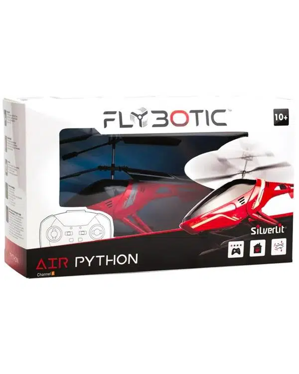 Silverlit Fly Botic Air Pyhton Helikopter Kırmızı 84786