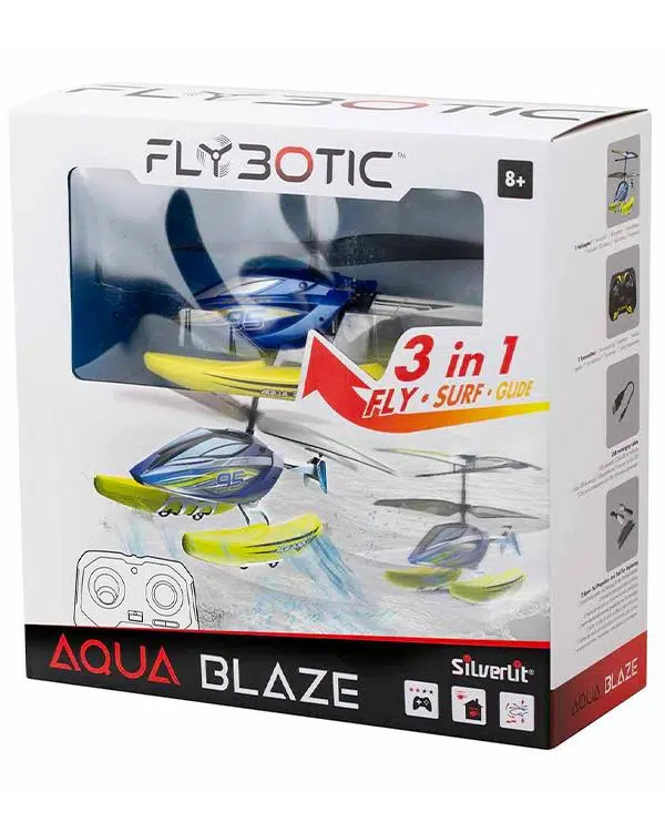Silverlit Flybotic Aqua Blaze Şarjlı Uzaktan Kumandalı Helikopter 84795