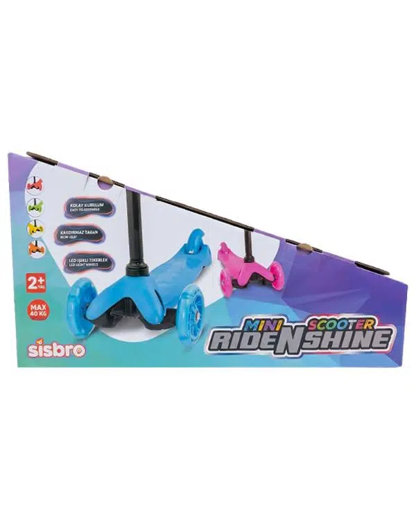 Sisbro Mini Işıklı Scooter Sarı 309903