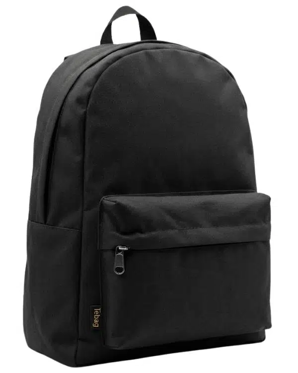 Tebag İki Gözlü Sırt Çantası Siyah
