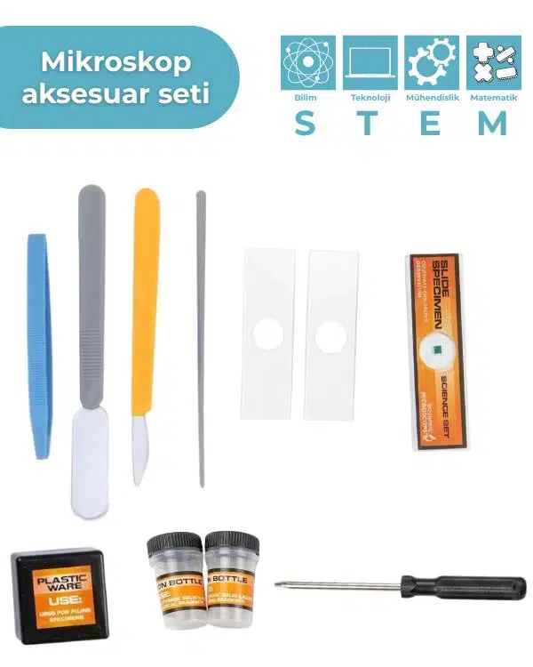 Temel Taşınabilir Stantlı Çocuk Mikroskobu 40x 160x, STEM Eğitim Mikroskobu Temel Taşınabilir Stantlı Çocuk Mikroskobu 40x 160x, STEM Eğitim Mikroskobu