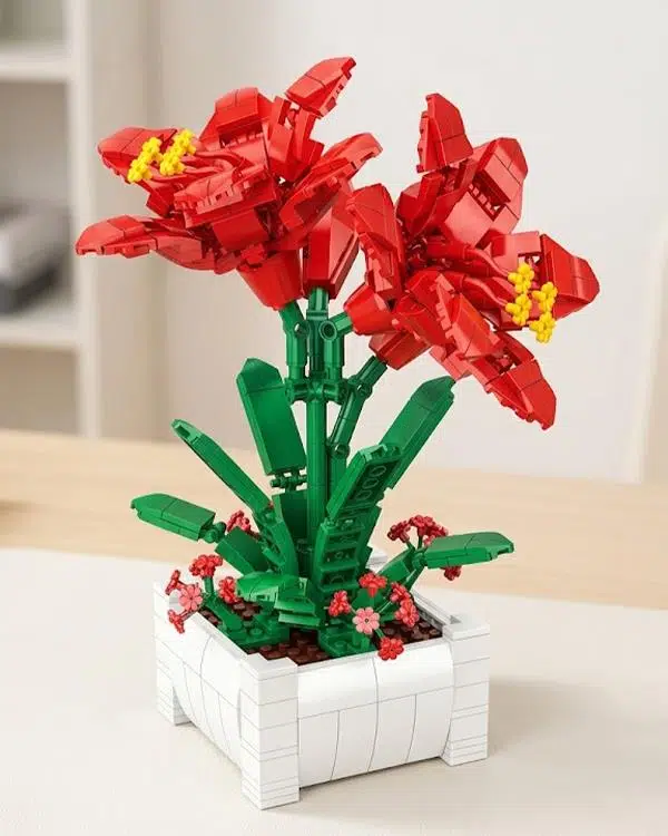 Toys e Toys Flower Studio Barbados Zambağı Çiçek Yapı Blok Seti 565 Parça 9107A Toys e Toys Flower Studio Barbados Zambağı Çiçek Yapı Blok Seti 565 Parça 9107A