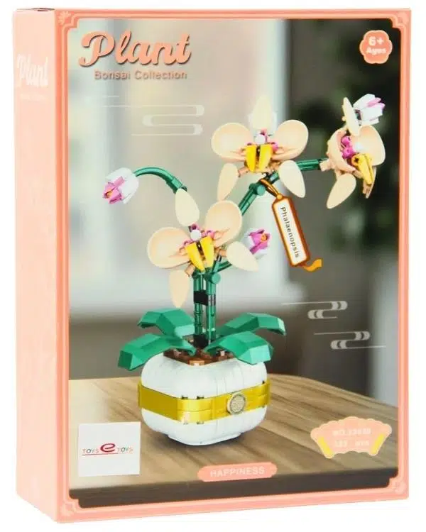 Toys e Toys Plant Bonsai Collection Orkide Çiçeği Yapı Blok Seti 323 Parça 33039
