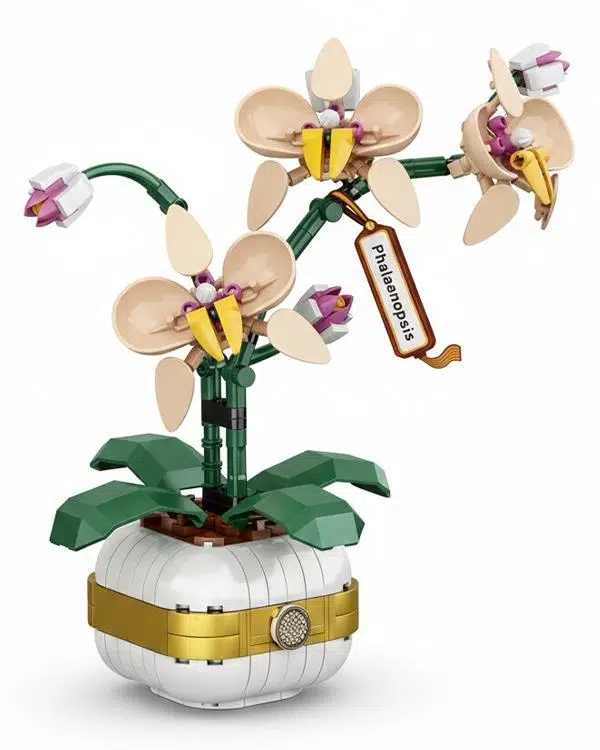 Toys e Toys Plant Bonsai Collection Orkide Çiçeği Yapı Blok Seti 323 Parça 33039 Toys e Toys Plant Bonsai Collection Orkide Çiçeği Yapı Blok Seti 323 Parça 33039