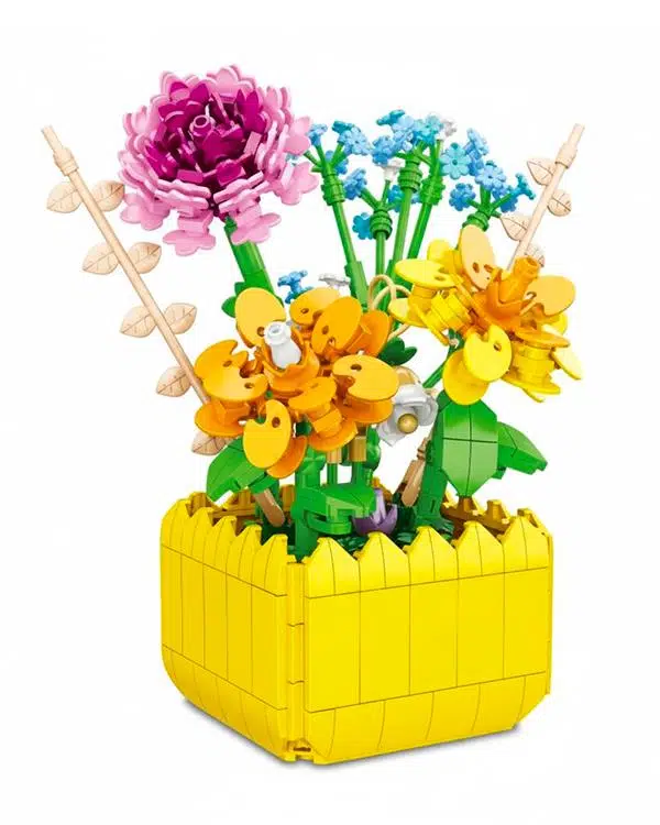 Toys e Toys Flower Studio Renkli Çiçek Bahçesi Yapı Blok Seti 549 Parça 9112A Toys e Toys Flower Studio Renkli Çiçek Bahçesi Yapı Blok Seti 549 Parça 9112A