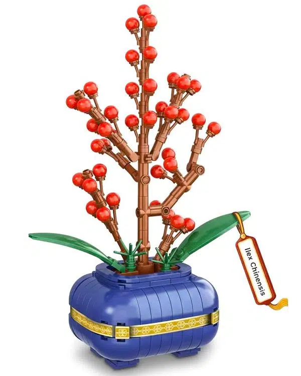 Toys e Toys Plant Bonsai Collection Ilex Chinensis Kırmızı Meyveli Bonsai Yapı Blok Seti 360 Parça 33041 Toys e Toys Plant Bonsai Collection Ilex Chinensis Kırmızı Meyveli Bonsai Yapı Blok Seti 360 Parça 33041