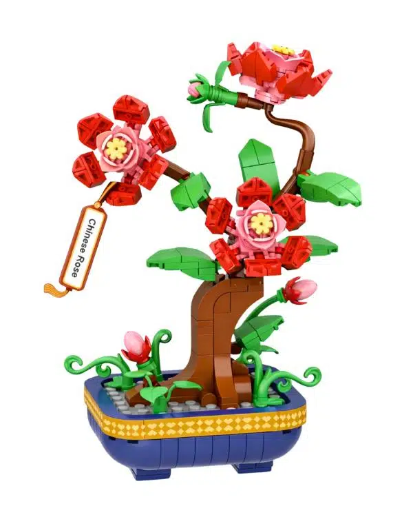 Toys e Toys Plant Bonsai Collection Çin Gülü Çiçek Yapı Blok Seti 325 Parça 33042 Toys e Toys Plant Bonsai Collection Çin Gülü Çiçek Yapı Blok Seti 325 Parça 33042