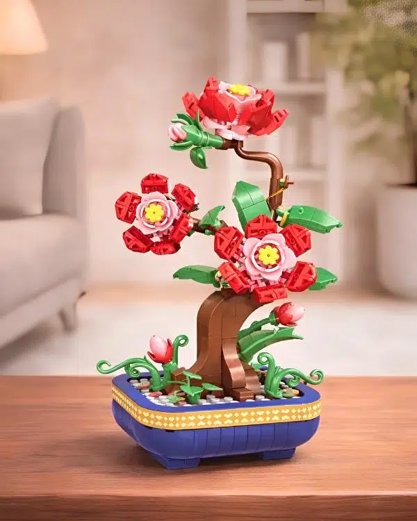 Toys e Toys Plant Bonsai Collection Çin Gülü Çiçek Yapı Blok Seti 325 Parça 33042 Toys e Toys Plant Bonsai Collection Çin Gülü Çiçek Yapı Blok Seti 325 Parça 33042