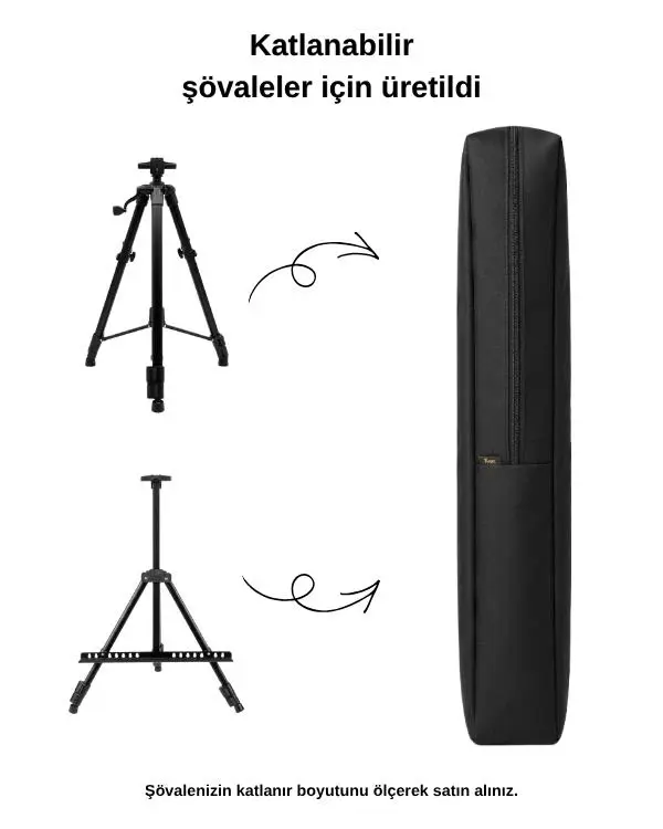 Yuga 62 cm Şövale Taşıma Çantası – Tripod Proje Tüpü ve Uzun Ekipman Çantası 62x8x8 cm Yuga 62 cm Şövale Taşıma Çantası – Tripod Proje Tüpü ve Uzun Ekipman Çantası 62x8x8 cm