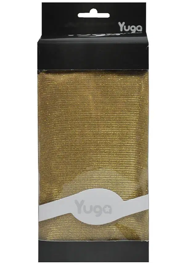 Yuga Makyaj Çantası Hologramlı Altın 